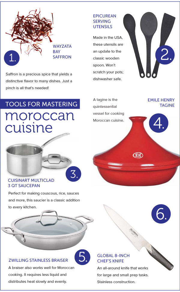 Tools for Mastering Moroccan Cuisine