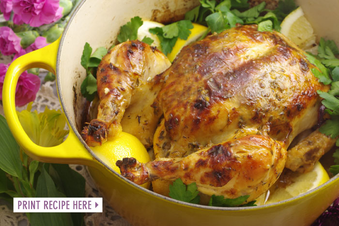 Lemon-Thyme Roasted Chicken