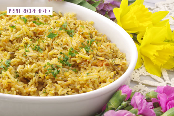 Spring Rice Pilaf