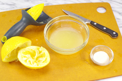 Lemon Juice and Gelatin