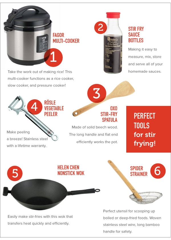 Perfect Tools for Stir Frying