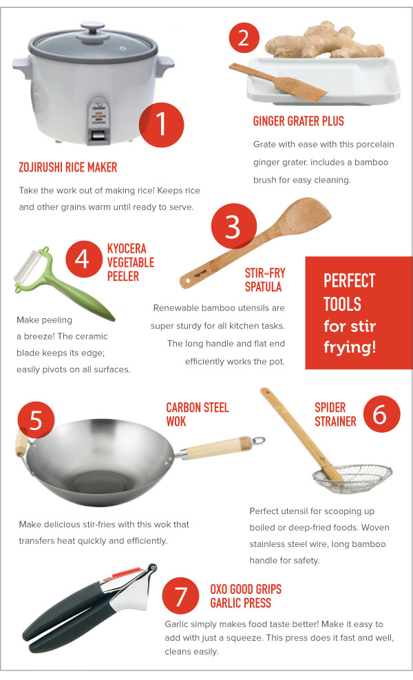 Perfect Tools for Stir Frying