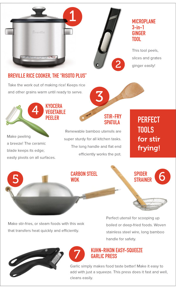 Perfect Tools for Stir Frying