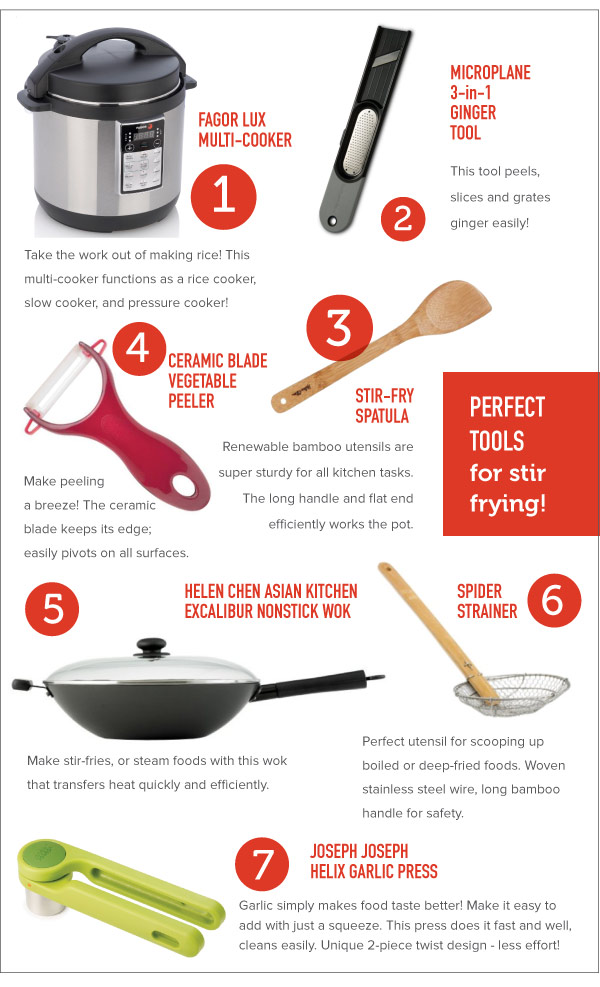 Perfect Tools for Stir Frying