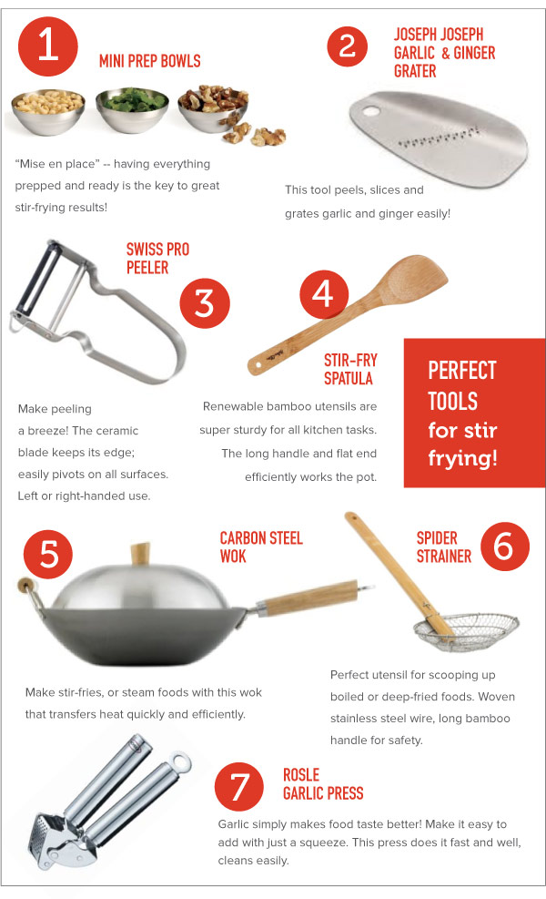 Perfect Tools for Stir Frying