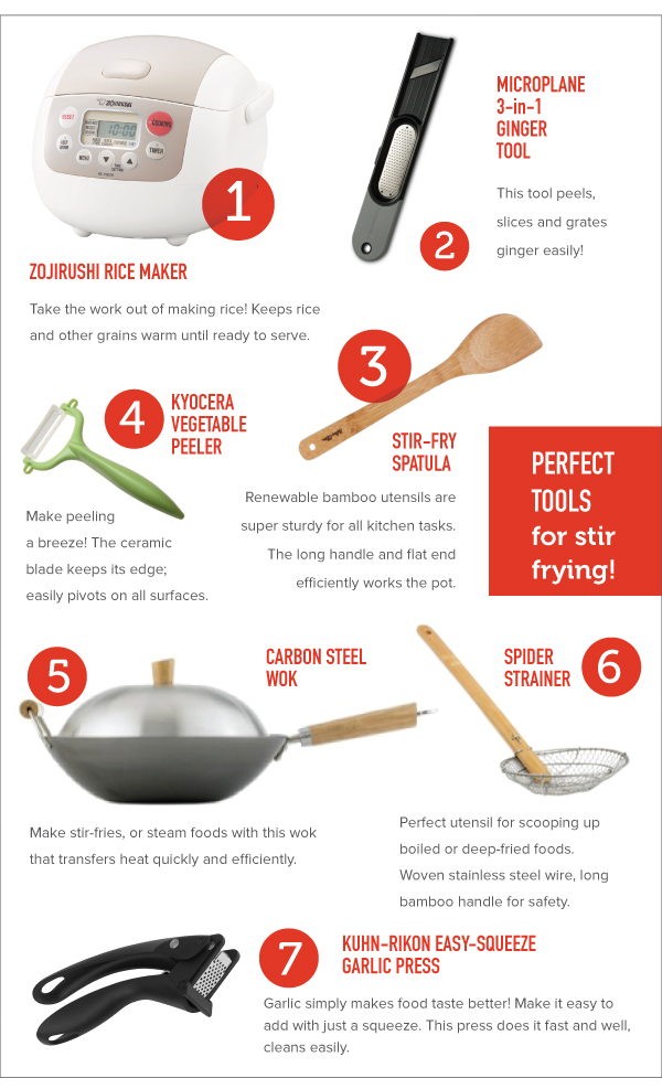 Perfect Tools for Stir Frying