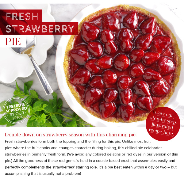 RECIPE: Fresh Strawberry Pie