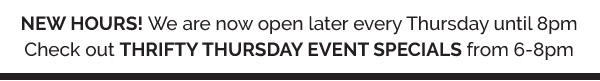 Thursday Hours