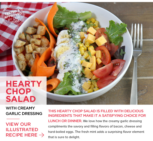 RECIPE: Hearty Chop Salad