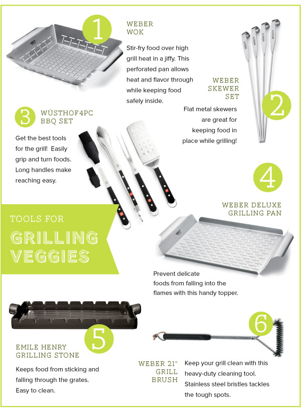 Tools for Grilling Veggies