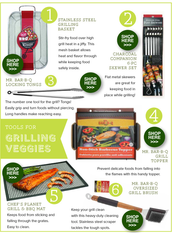 Tools for Grilling Veggies