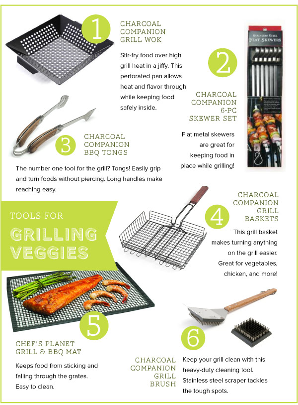 Tools for Grilling Veggies
