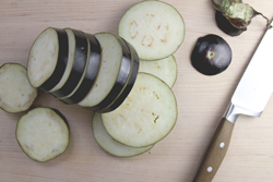 Slicing Eggplant