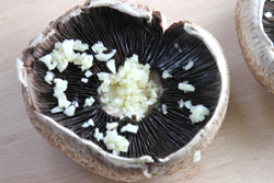 Garlic in Mushroom