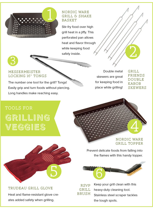 Tools for Grilling Veggies