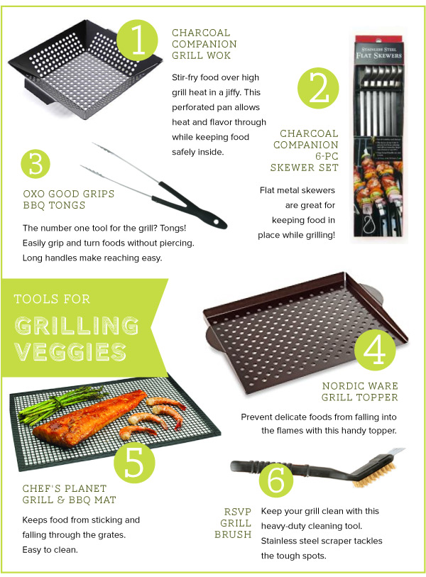 Tools for Grilling Veggies