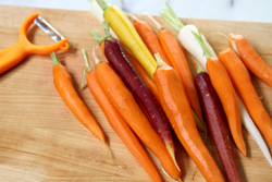 Prepping Carrots