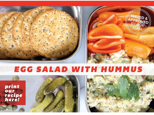 Egg Salad with Hummus