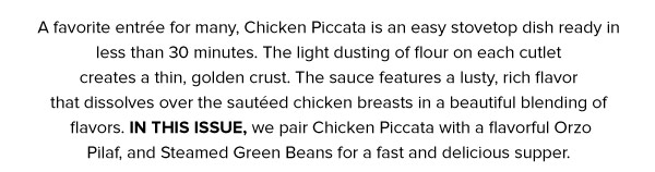 Chicken Piccata