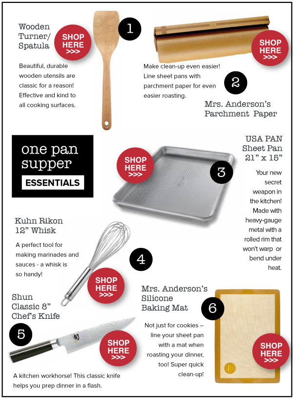 One Pan Supper Essentials