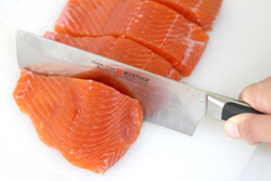 Cut Salmon