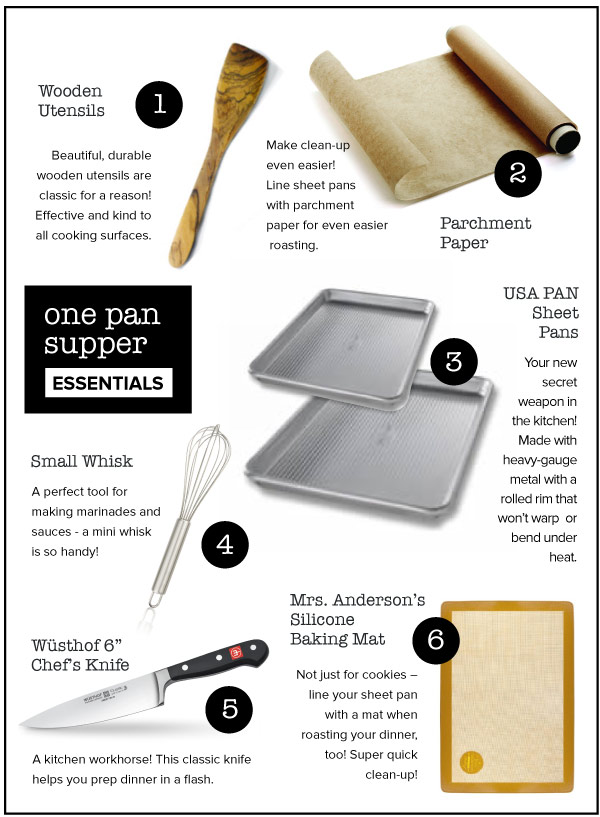 One Pan Supper Essentials