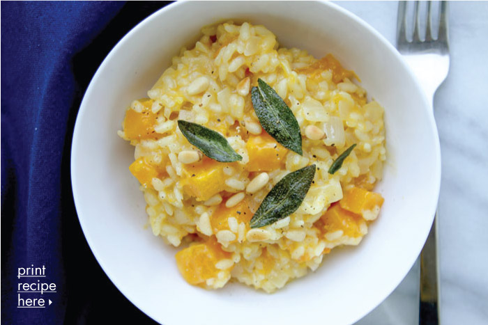 Saffron & Butternut Squash Risotto