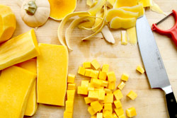 Dicing Butternut Squash