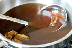 Porcini broth