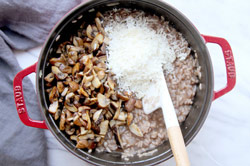 Mix Risotto together