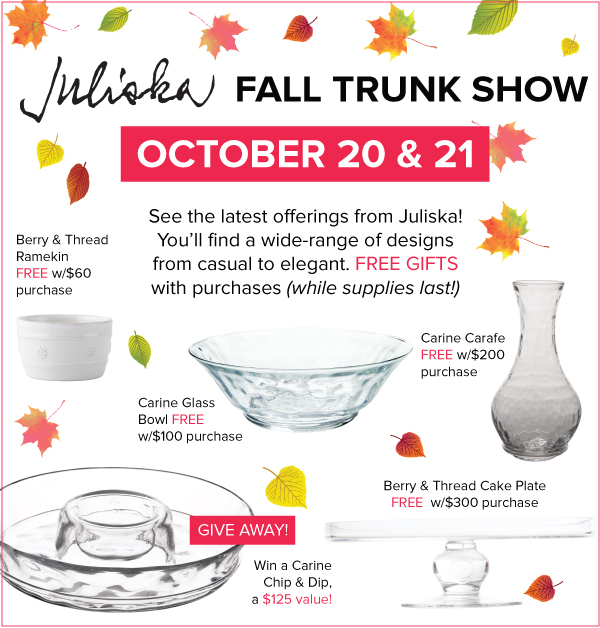 Fall Trunk Show