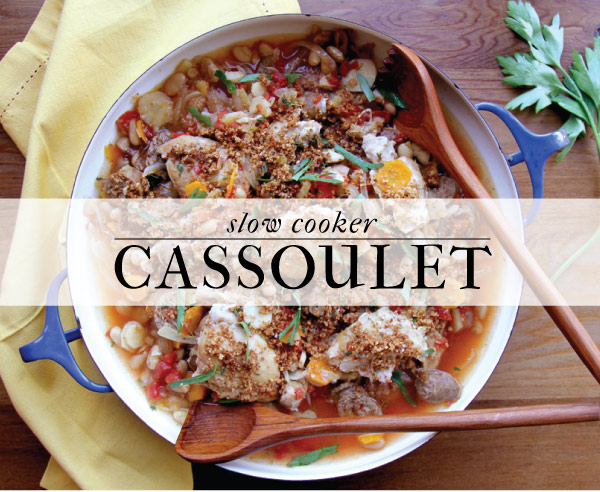 Slow Cooker Cassoulet