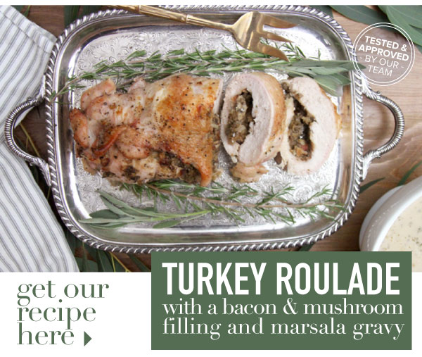 RECIPE: Turkey Roulade