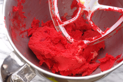 Red Food Coloring Mixed In