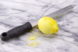 Zesting a Lemon