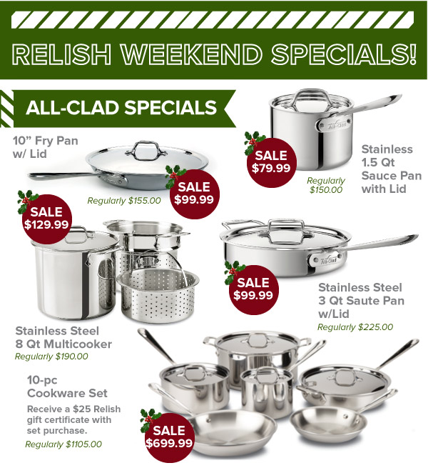 Weekend Specials