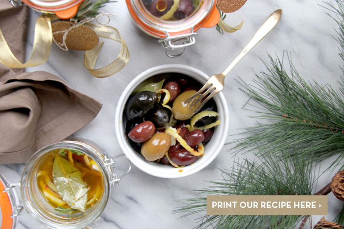Savory Marinated Olives