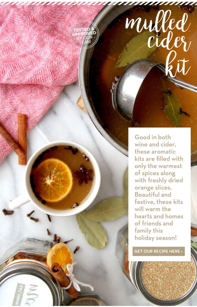 RECIPE: Mulled Cider Kit