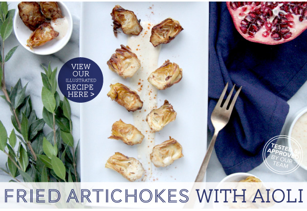 Fried Artichokes with Aioli