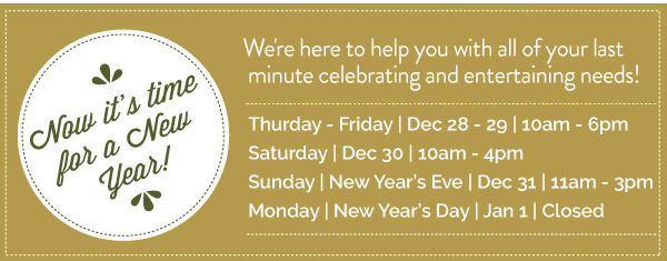 Holiday Hours