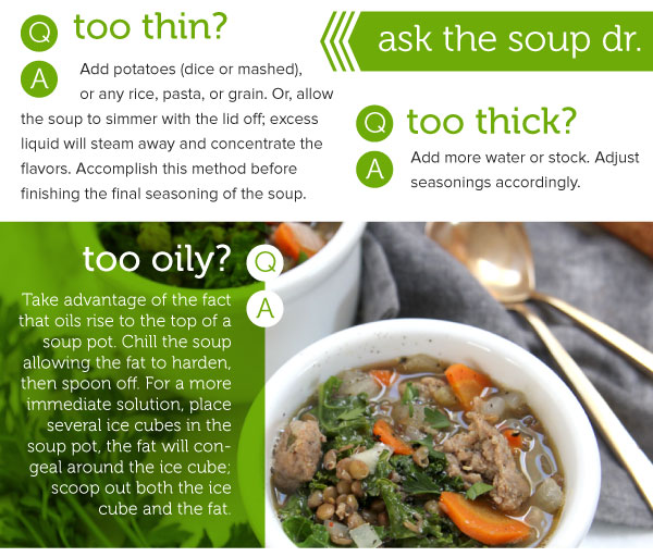 Ask the Soup Doctor