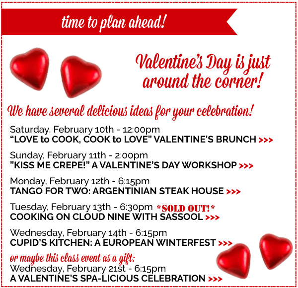 Valentine's Day Classes