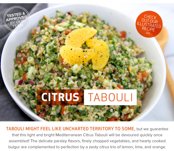 RECIPE: Citrus Tabouli
