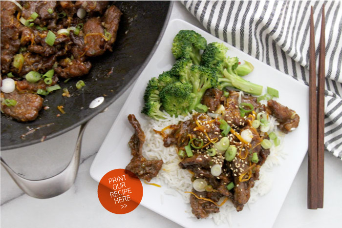 Crispy Orange Beef