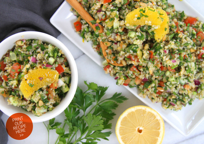 Mediterranean Citrus Tabouli 