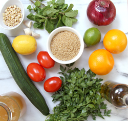 Citrus Tabouli Ingredients