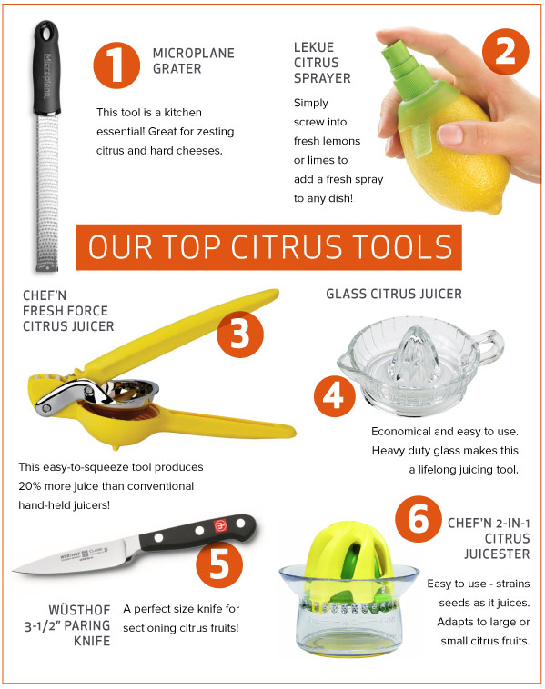Our Top Citrus Tools