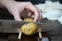 Slicing Potatoes