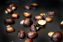 Sauté mushrooms