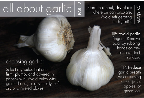 All About Garlic - Part Two